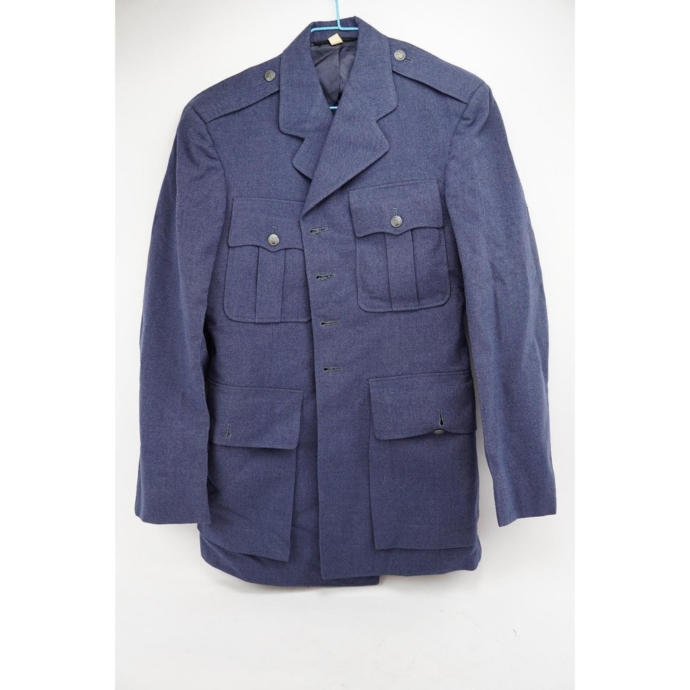 Men's Military Field Jacket - Navy Blue
